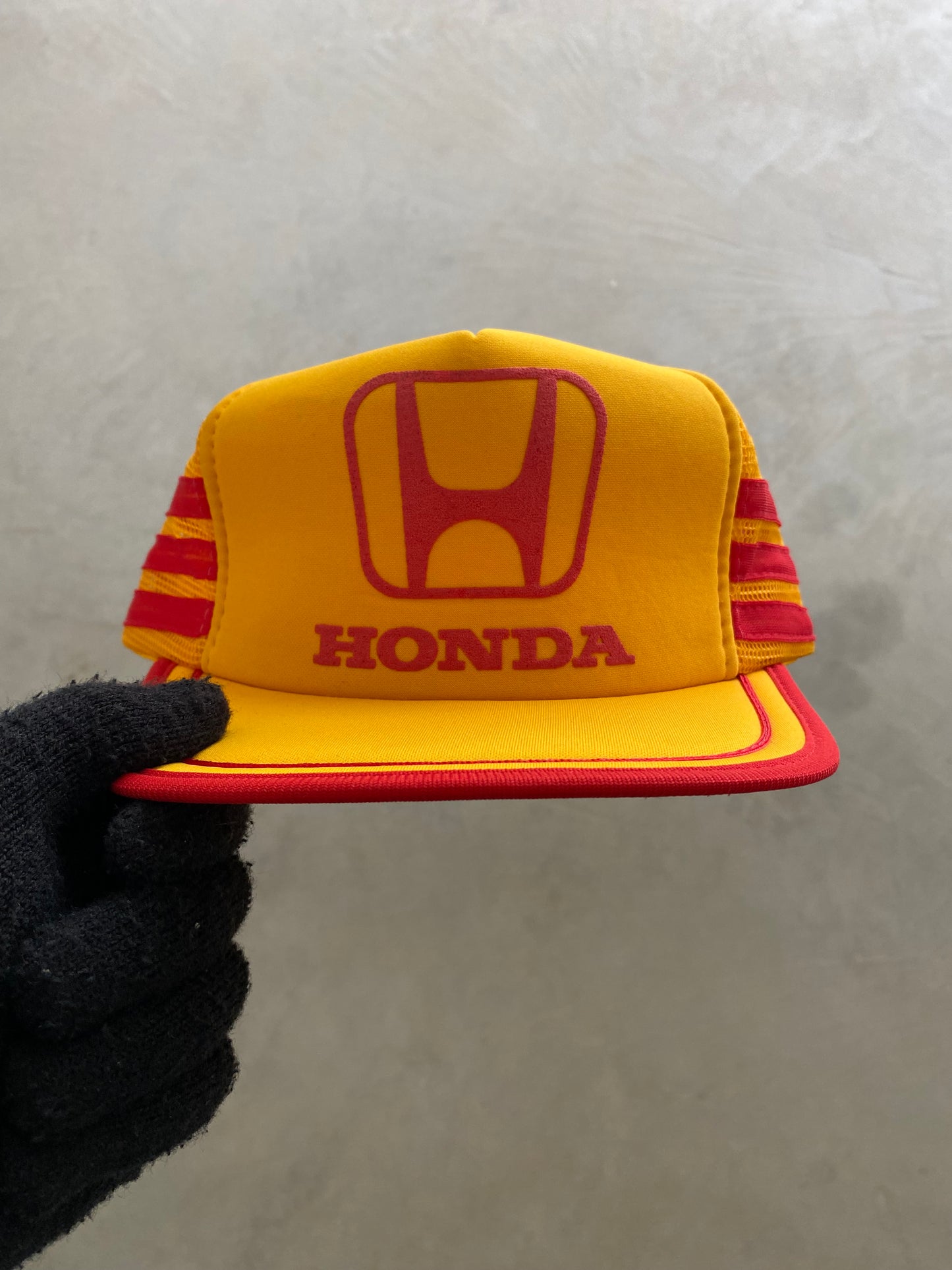 Vintage Honda 3 Stripe 80s Trucker Hat