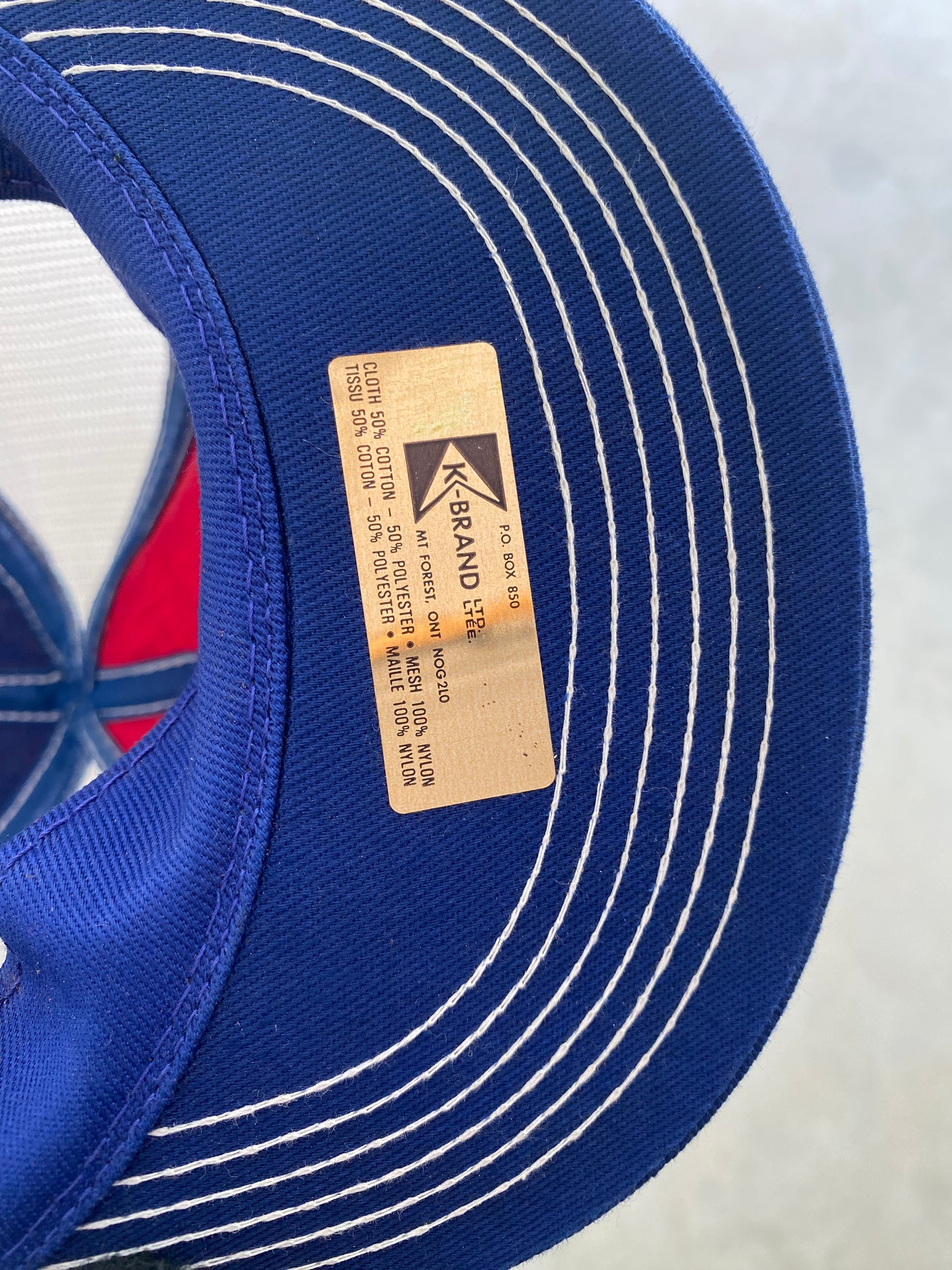 Vintage Patz 80s Trucker Hat K-Brand