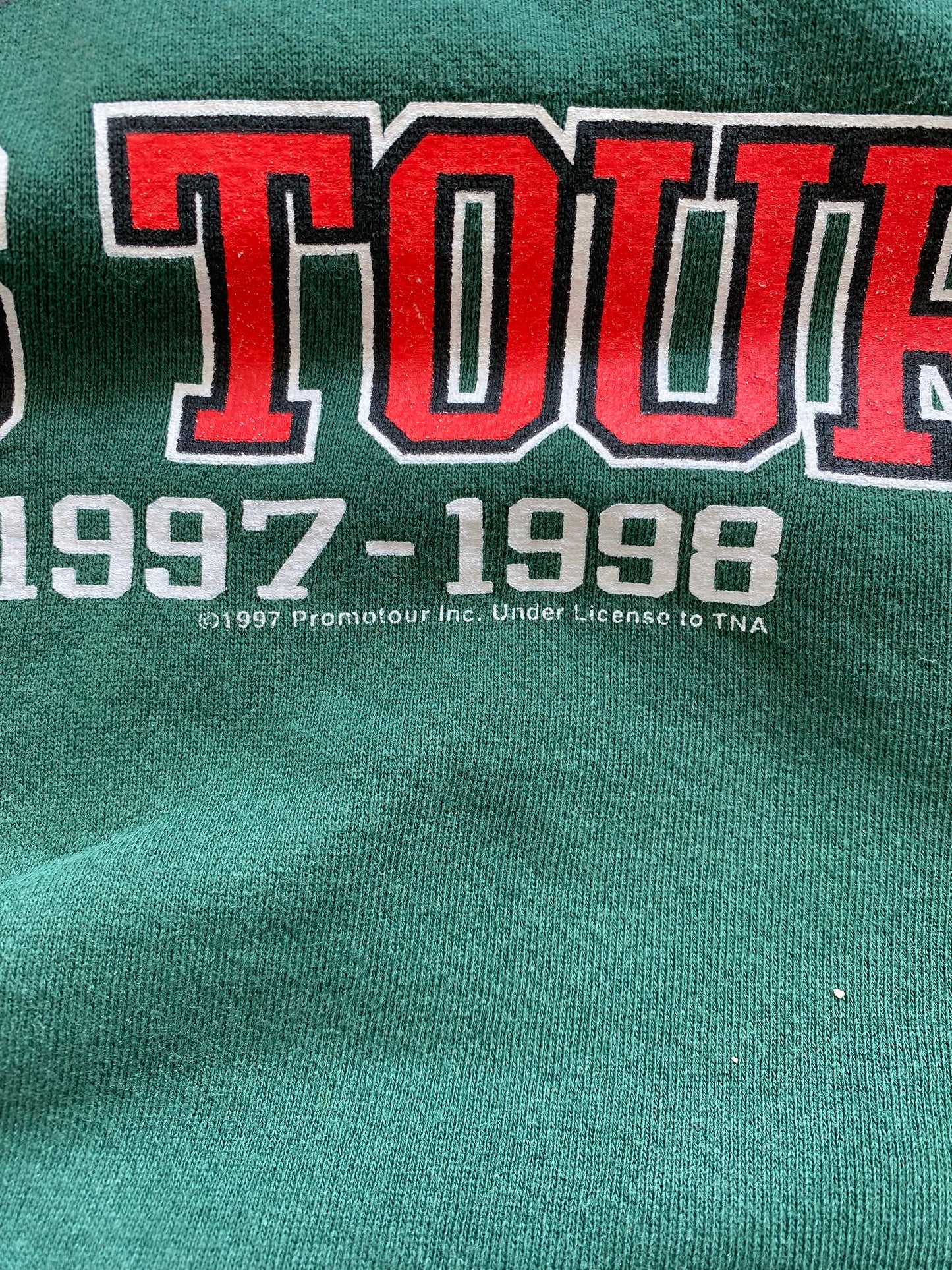Vintage The Rolling Stones Hoodie Green 90s