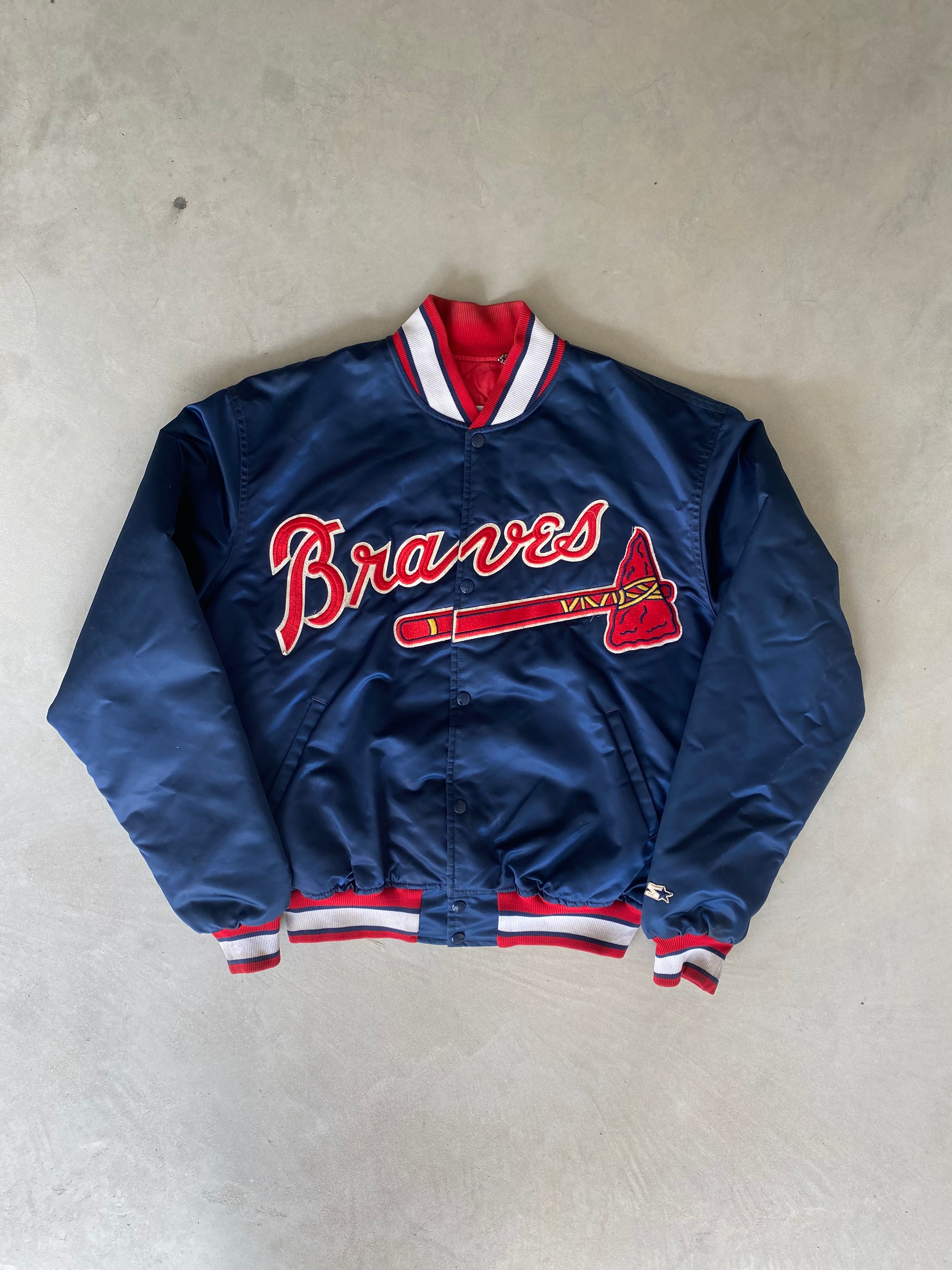 Vintage Atlanta Braves MLB Starter Jacket 90s – Sonic Studios