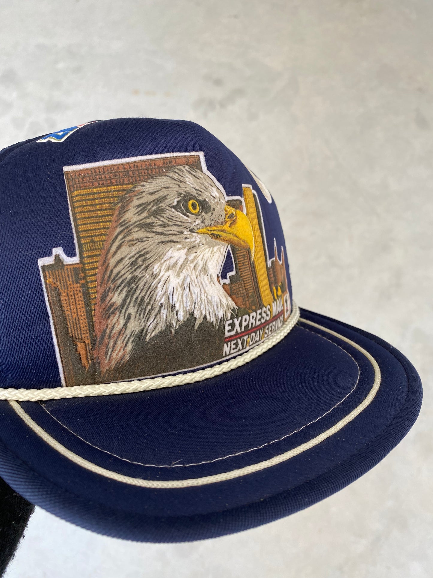 Vintage USPS Express Mail 80s Trucker Hat
