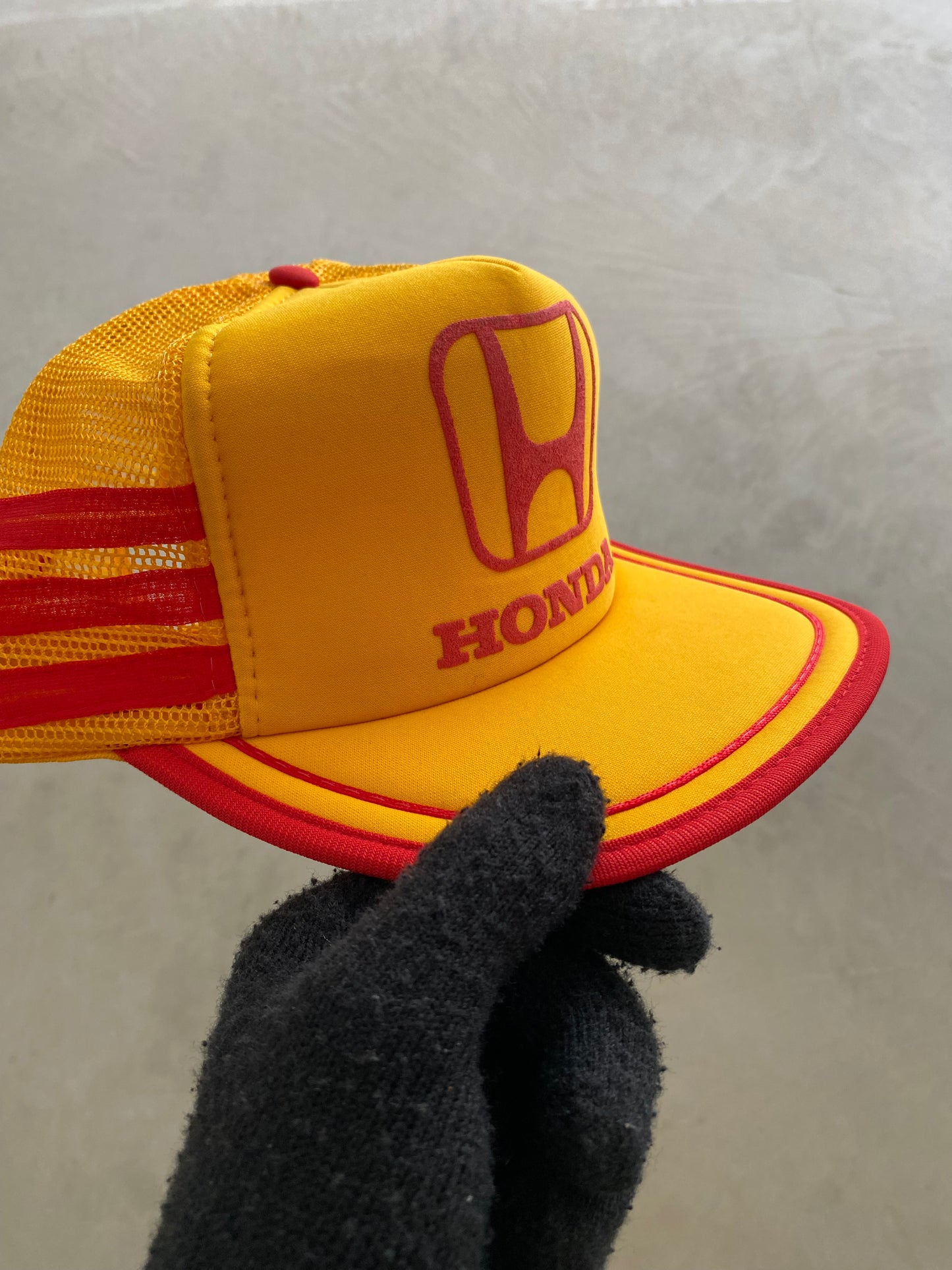 Vintage Honda 3 Stripe 80s Trucker Hat