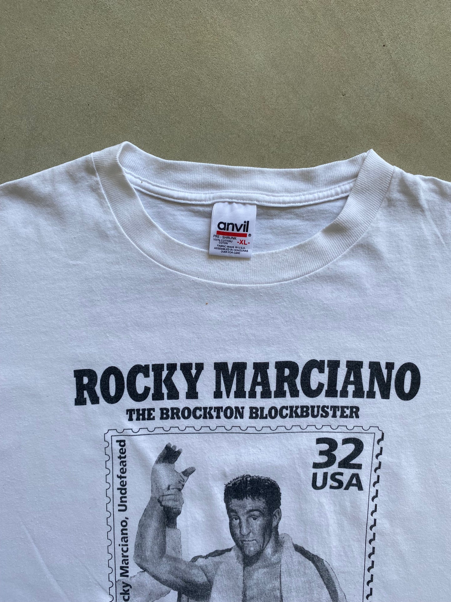 Vintage Rocky Marciano 90s Single Stitch Tee