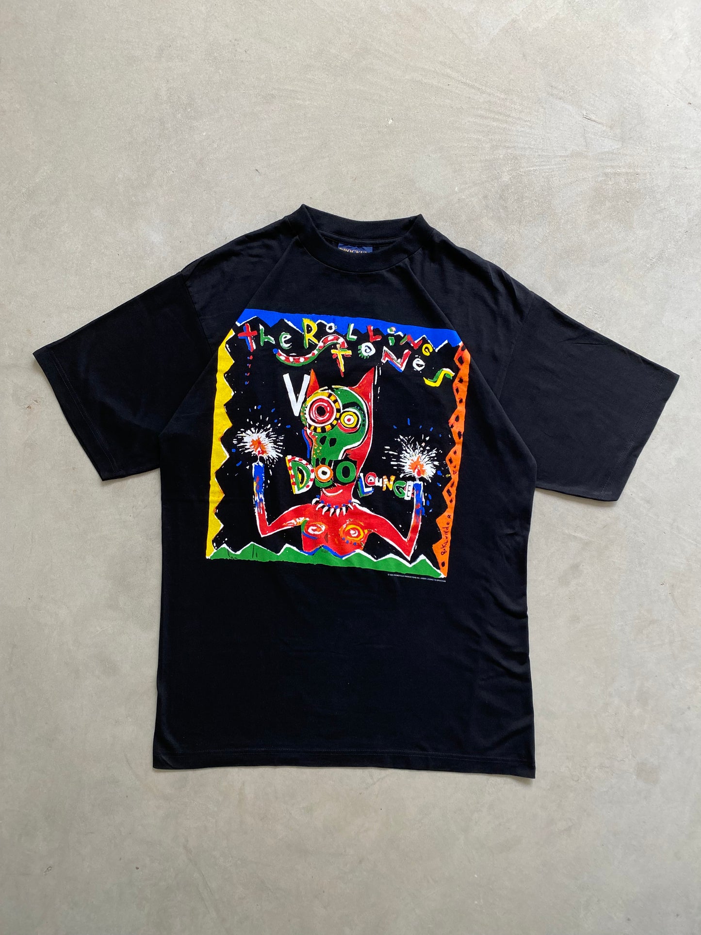 Vintage The Rolling Stones Voodoo Lounge 1995 World Tour Tee