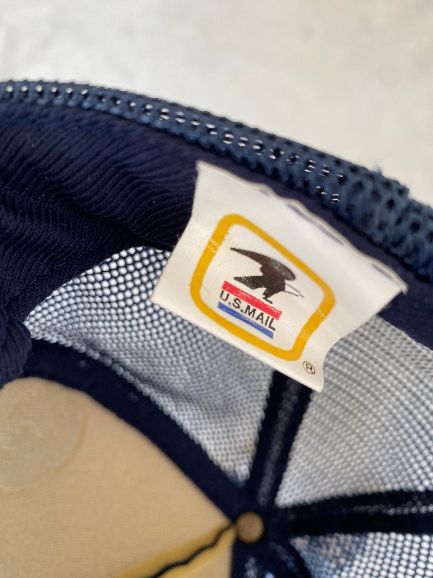 Vintage USPS Express Mail 80s Trucker Hat