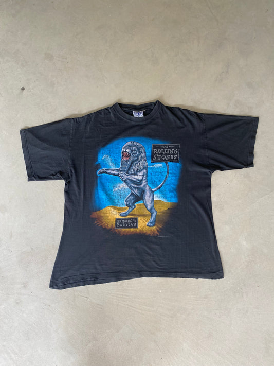 Vintage The Rolling Stones Bridges To Babylon Tour 1998 Tee