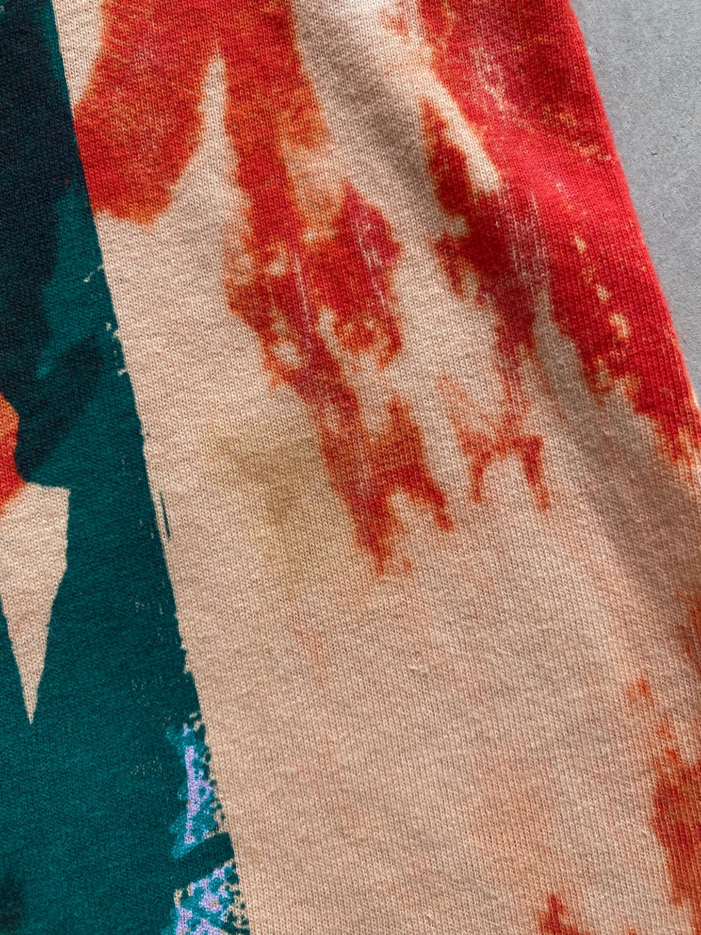 Jimi Hendrix Tie Dye Shirt Single Stitch 90s