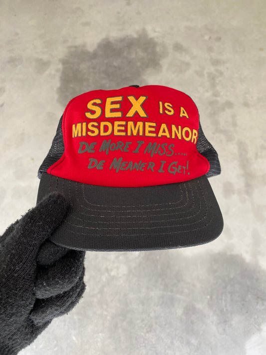 Vintage Misdemeanor 80s Trucker Hat