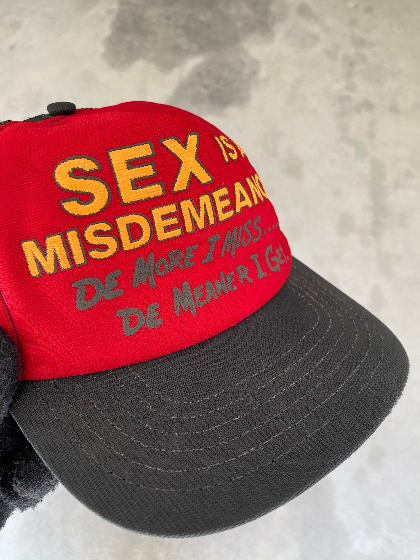 Vintage Misdemeanor 80s Trucker Hat